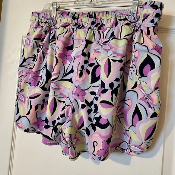 Avia Multicolor Athletic Running Short Size XXL Built In Dry Fit Liner Floral - Picture 4 of 6